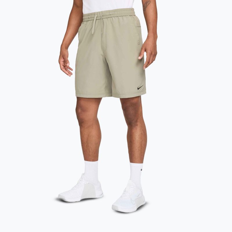 Spodenki do biegania męskie Nike Form Dri-Fit Unlined 9" light army/black