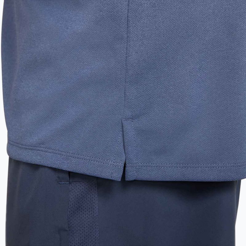 Longsleeve do biegania męski Nike Miler Dri-Fit UV diffused blue 5