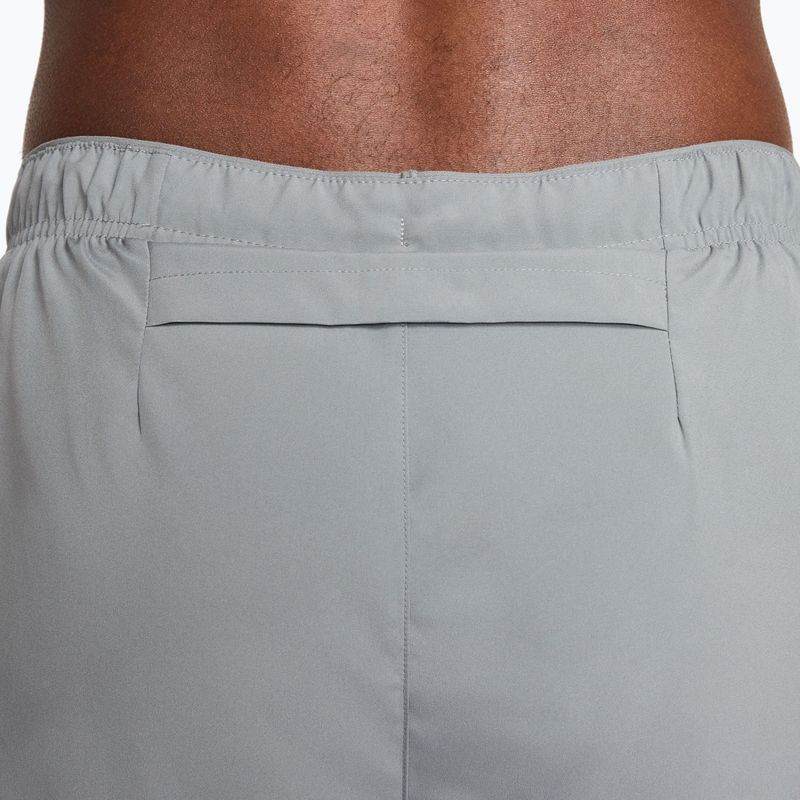 Spodenki męskie Nike Dri-Fit Challenger 5" 2in1 smoke grey/dark smoke grey 7