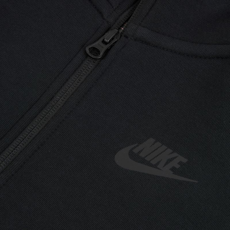 Bluza dziecięca Nike Sportswear Tech Fleece Full Zip black/black/black 9