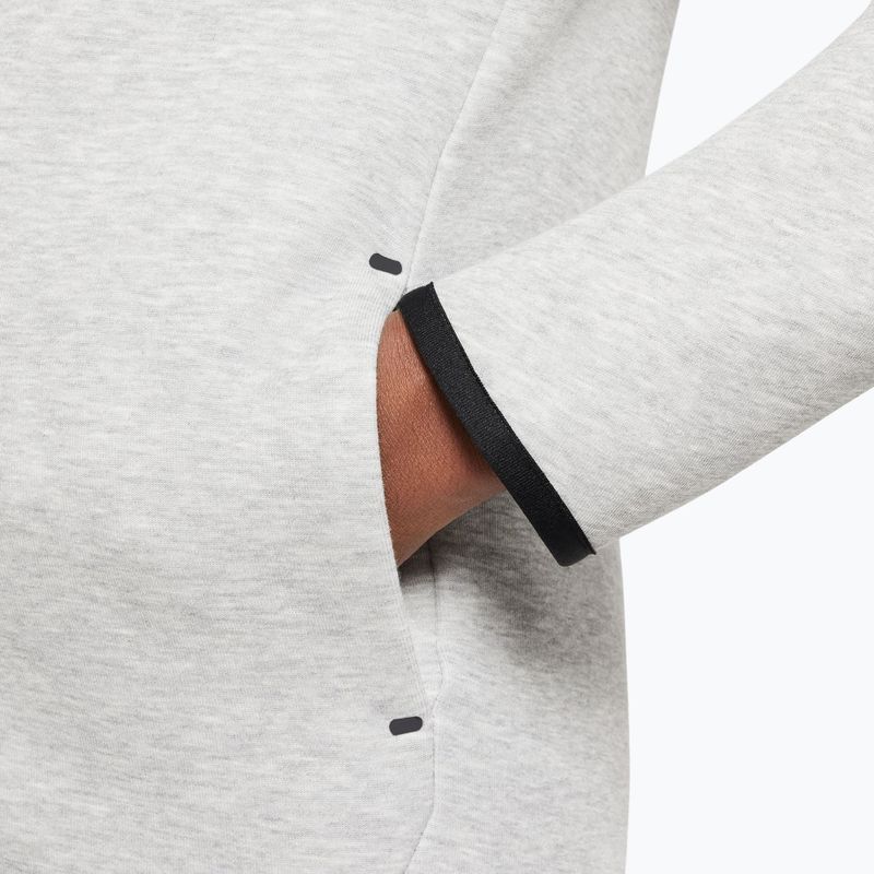 Bluza dziecięca Nike Sportswear Tech Fleece dark grey heather/black/black 6