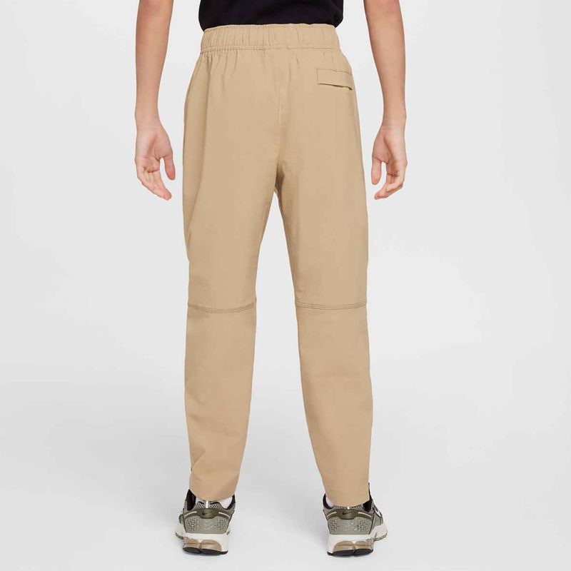 Spodnie dziecięce Nike Tech Woven parachute beige/black 3
