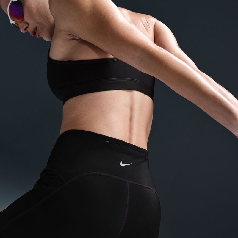 Spodenki do biegania damskie Nike Swift High-Waisted 4" black 9