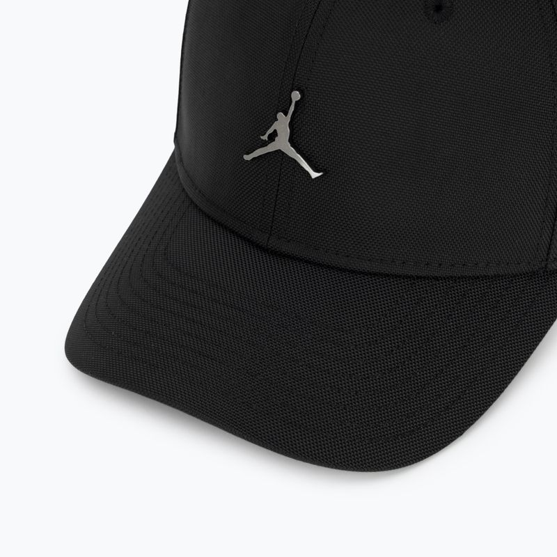 Czapka z daszkiem Jordan Rise Structured Metal Jumpman black/R511 3