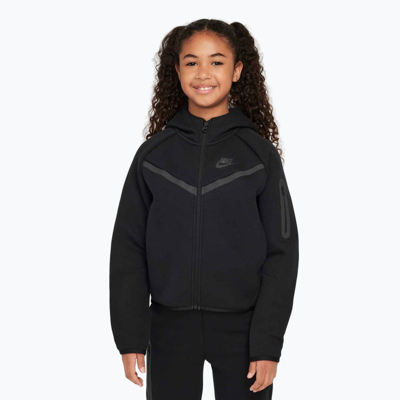 Bluza dziecięca Nike Sportswear Tech Fleece black/black/black 5
