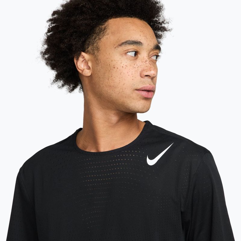 Koszulka do biegania męska Nike AeroSwift Dri-Fit ADV black/summit white 4