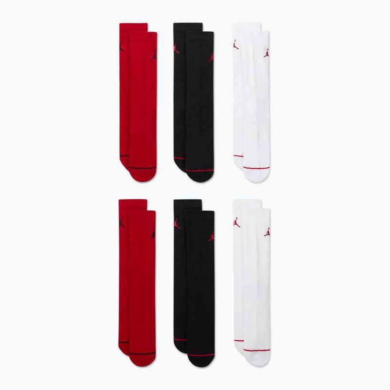 Skarpety Nike Jordan Everyday Cushioned Crew 6 par multicolor 8