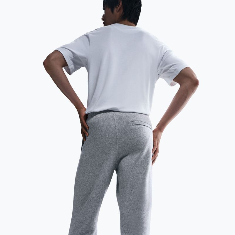 Spodnie męskie Nike Club Jogger dark grey heather/light smoke grey/white 4