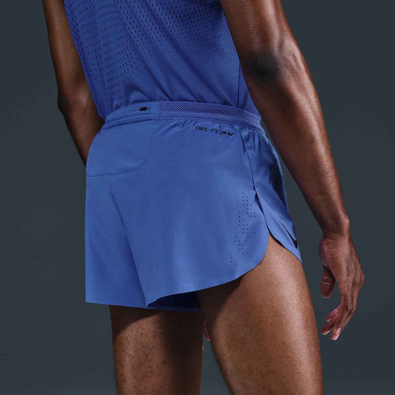 Spodenki do biegania męskie Nike AeroSwift Dri-Fit ADV comet blue/black 15