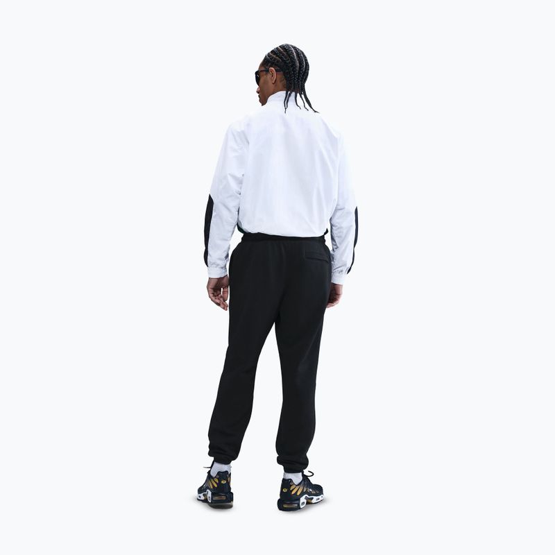 Spodnie męskie Nike Club Cuffed Brushed black/black/white 3