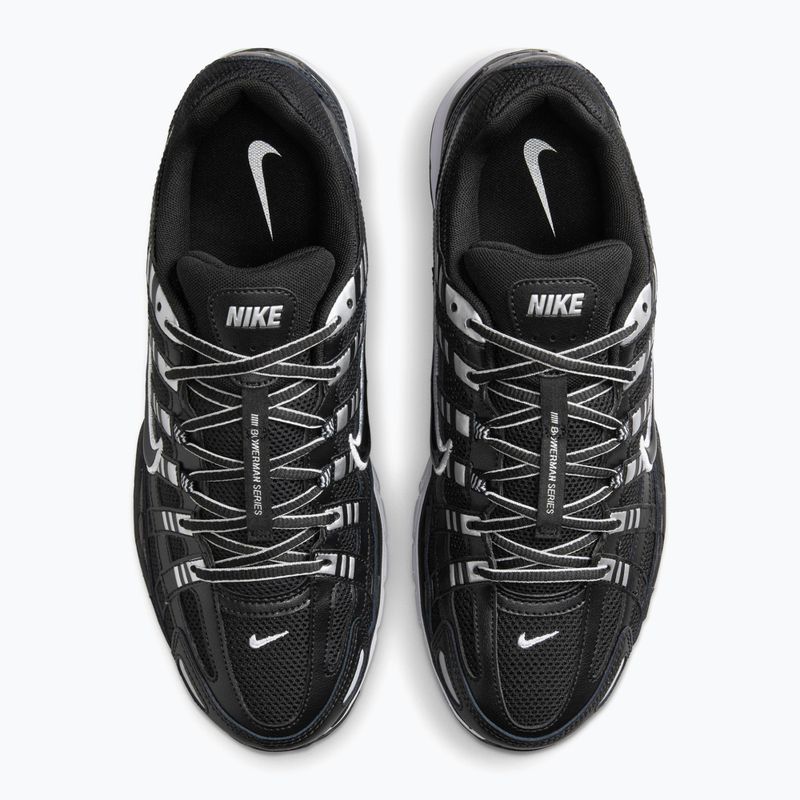 Buty męskie Nike P-6000 black/white/metallic silver/black 11