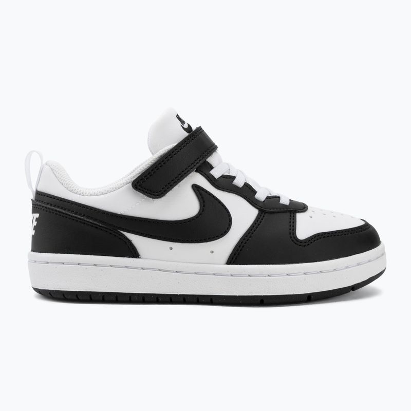Buty dziecięce Nike Court Borough Low Recraft white/black 2