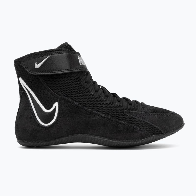Buty zapaśnicze dziecięce Nike Speedsweep VIII GS black/white/black/wolf grey 2