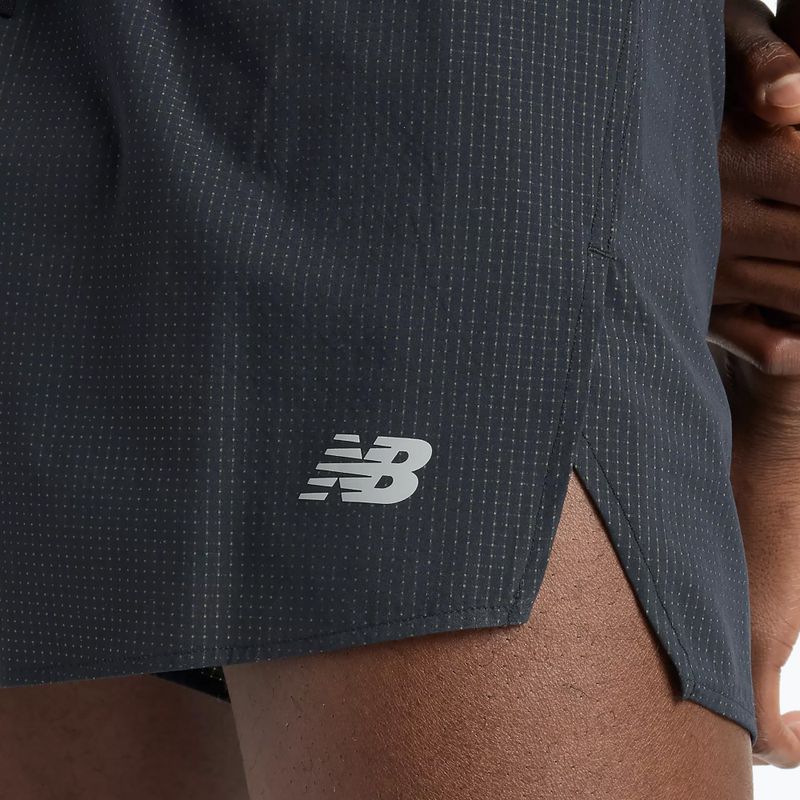 Spodenki do biegania męskie New Balance Rc Ultra Light Split 3" black 5