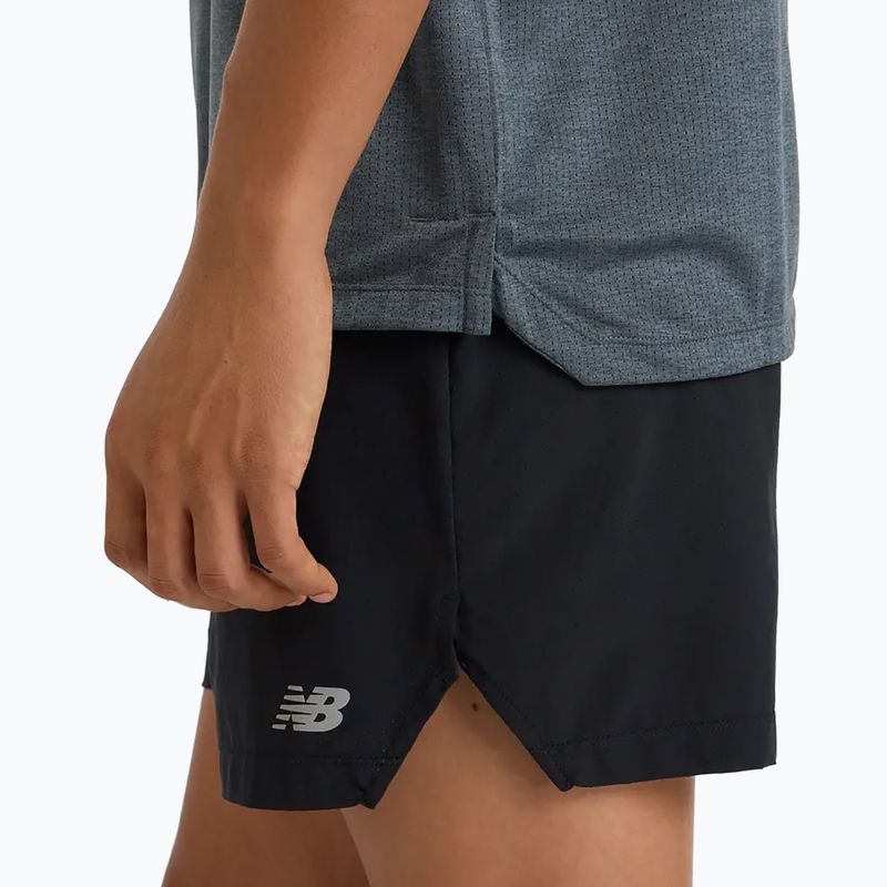 Koszulka do biegania męska New Balance Athletics Reflective graphite 6