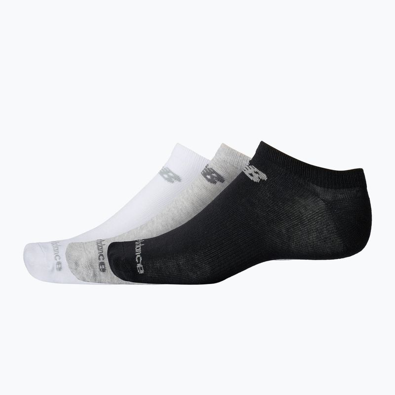 Skarpety New Balance Performance Basic No Show 3 pary white multi
