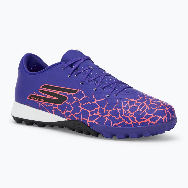 Buty piłkarskie męskie SKECHERS SKX Academy Gold 1.5 TF purple