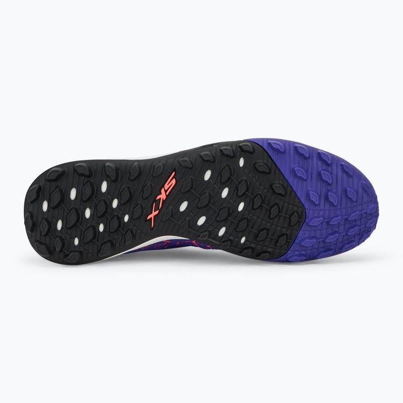Buty piłkarskie męskie SKECHERS SKX Academy Gold 1.5 TF purple 4