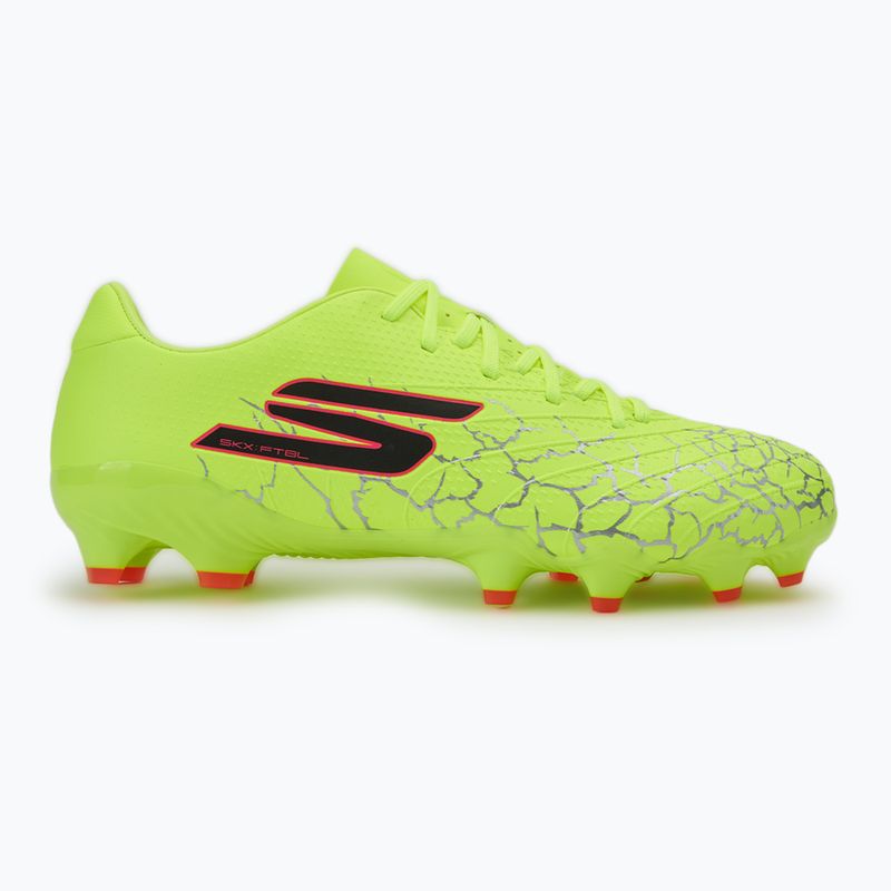 Buty piłkarskie męskie SKECHERS SKX Academy Gold 1.5 FG yellow/black 2