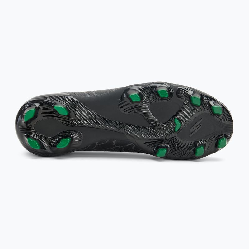 Buty piłkarskie dziecięce SKECHERS SKX Gold 1.5 FG black/silver 4