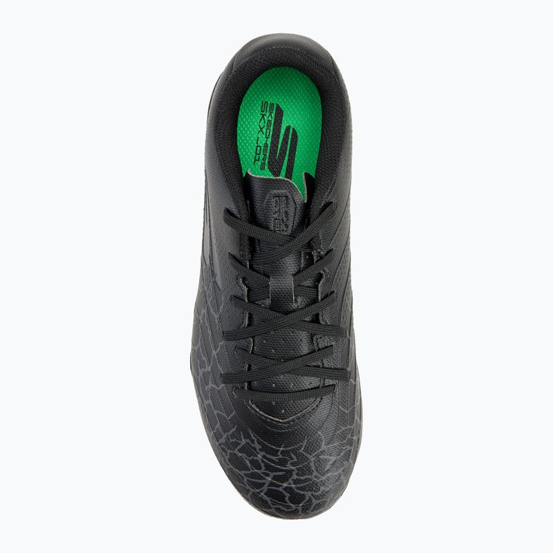 Buty piłkarskie dziecięce SKECHERS SKX Gold 1.5 FG black/silver 5