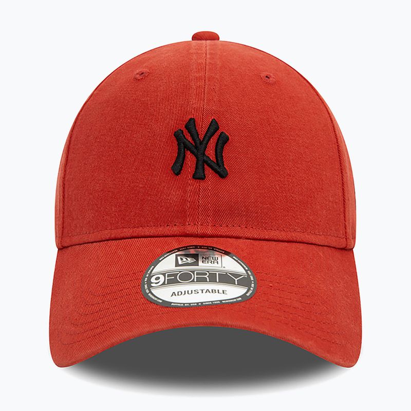 Czapka z daszkiem New Era Washed 940 Nyy rust/cooper 3
