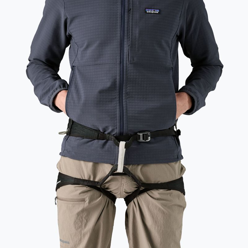 Bluza męska Patagonia R1 TechFace Hoody smolder blue 4