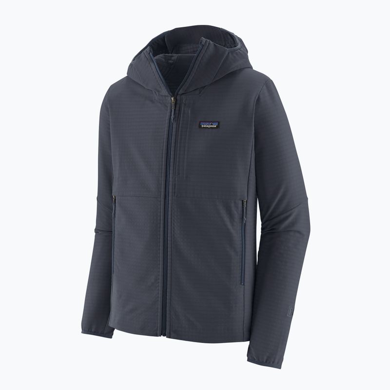 Bluza męska Patagonia R1 TechFace Hoody smolder blue 9