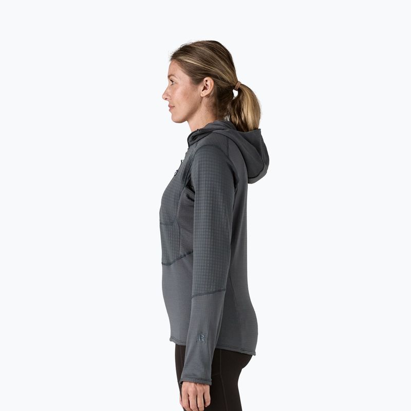 Kurtka softshell damska Patagonia R1 Hybrid Pullover Hoody smolder blue 3