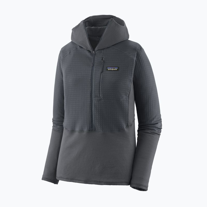 Kurtka softshell damska Patagonia R1 Hybrid Pullover Hoody smolder blue 4