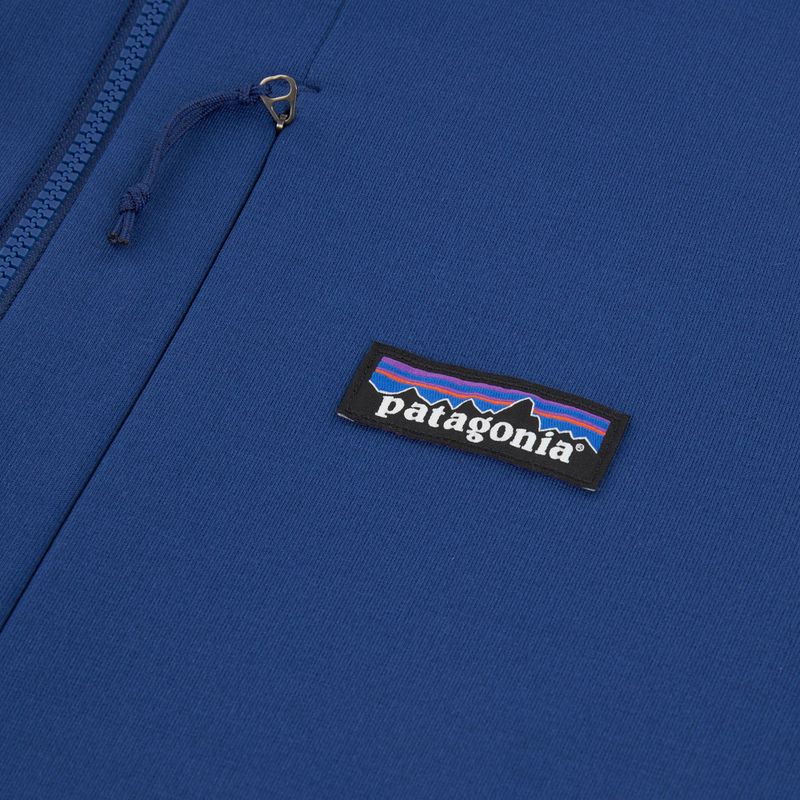 Bluza trekkingowa męska Patagonia R1 Thermal Full Zip Hoody clement blue 3