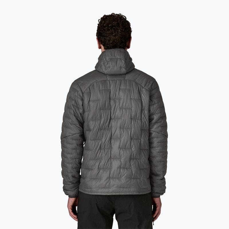 Kurtka ocieplana męska Patagonia Micro Puff Hoody forge grey 2