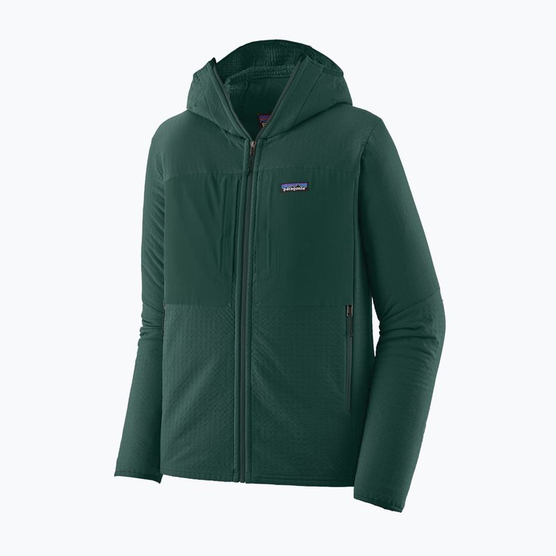 Kurtka softshell męska Patagonia R2 TechFace Hoody cascade green 6