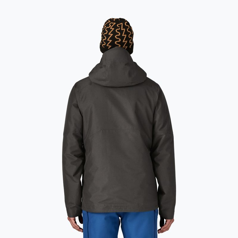 Kurtka narciarska męska Patagonia Insulated Powder Town black 2