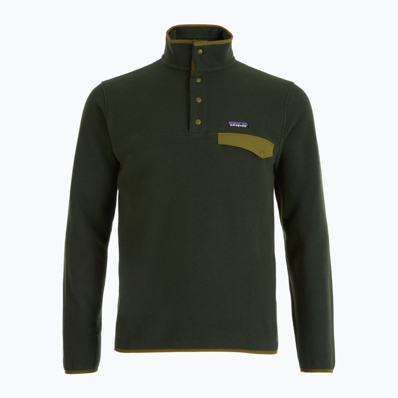 Bluza trekkingowa męska Patagonia LW Synch Snap-T P/O old growth green 3