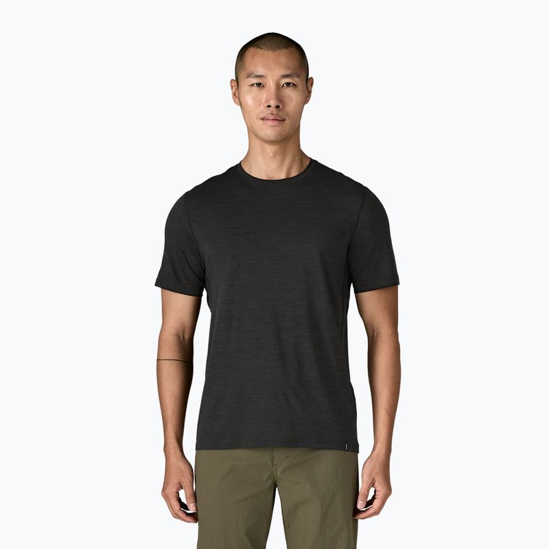 Koszulka męska Patagonia Capilene Cool Ultra black/forge grey x-dye
