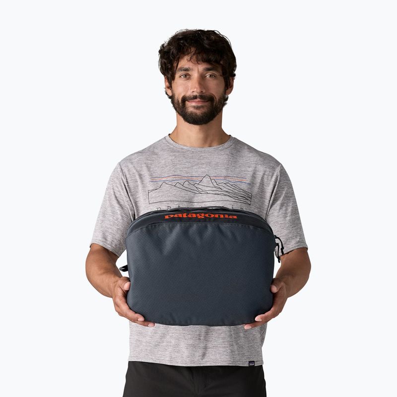 Kosmetyczka Patagonia Black Hole Cube smolder blue/amanita red 3