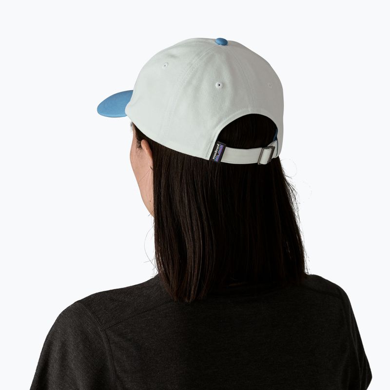 Czapka z daszkiem Patagonia P-6 Label Trad birch white w/shore blue 3