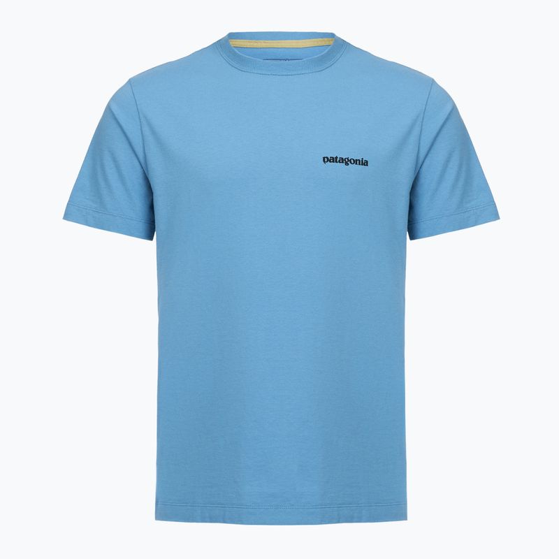 Koszulka męska Patagonia P-6 Logo shore blue