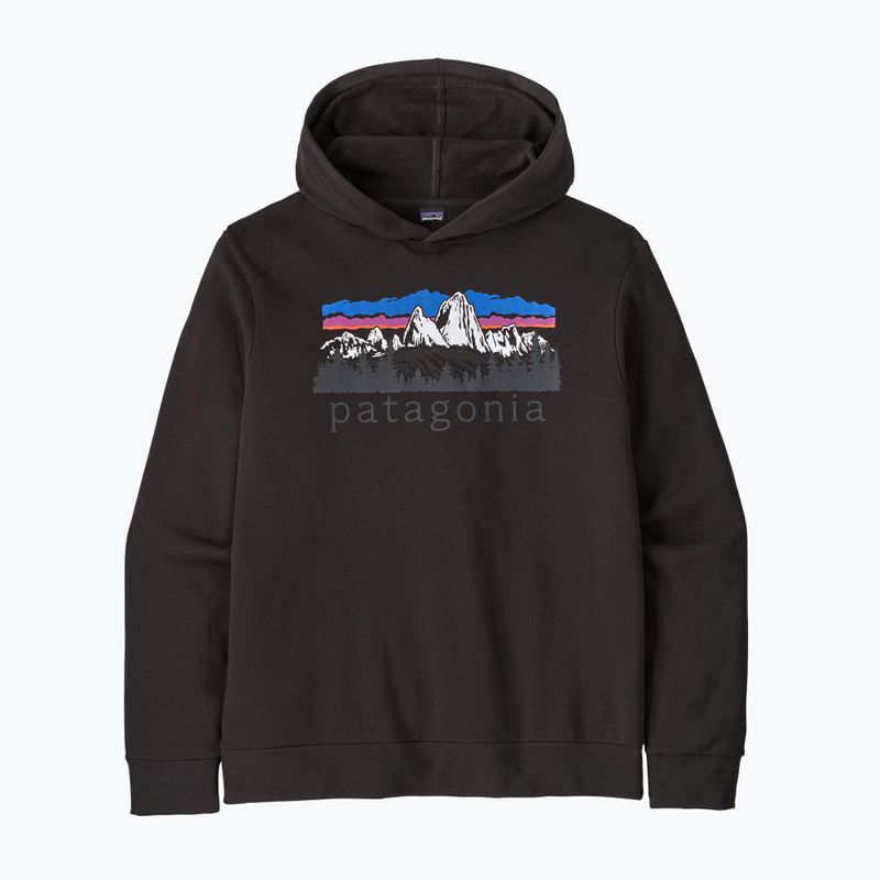Bluza trekkingowa męska Patagonia Fitz Roy Foothills Daily Hoody black