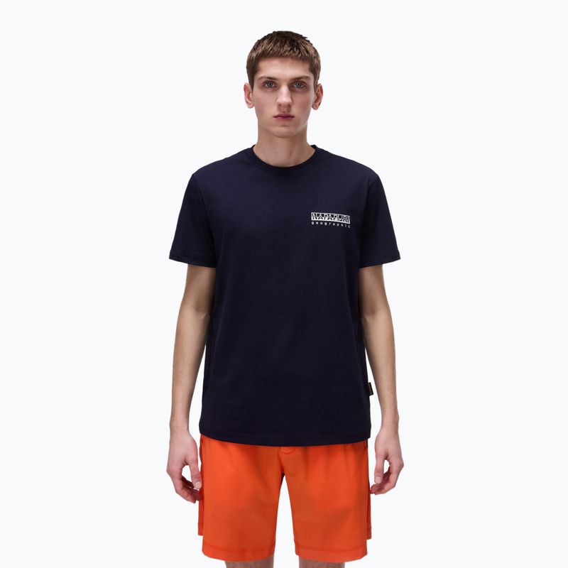 Koszulka męska Napapijri S-Vignonil Back blu marine