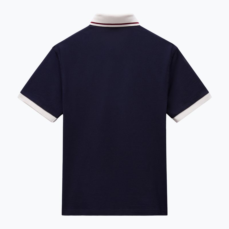 Koszulka polo męska Napapijri E-Zeri blu marine 2