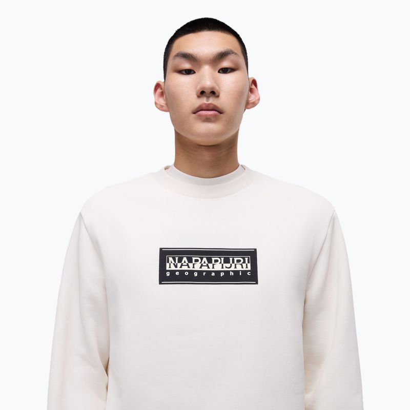 Bluza męska Napapijri B-Box Logo C white whisper 3