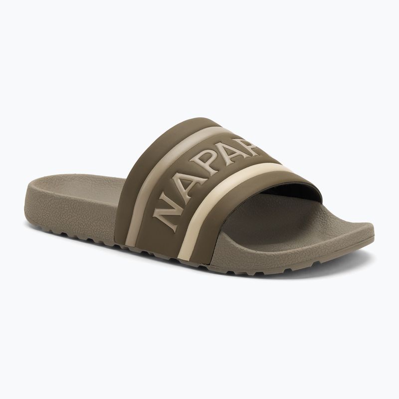 Klapki męskie Napapijri NP0A4IQV dark olive 2