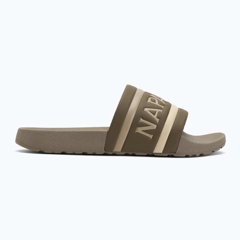 Klapki męskie Napapijri NP0A4IQV dark olive 2 2
