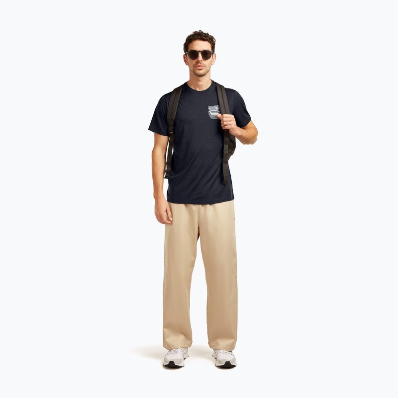 Koszulka męska icebreaker Merino 150 Tech Lite Evolving Lay Tee midnight navy 4
