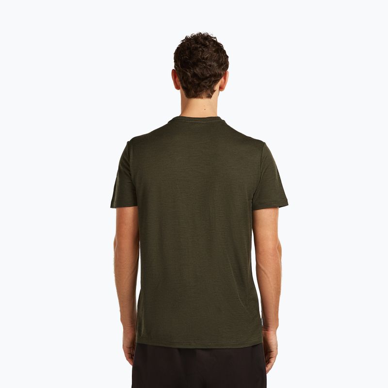 Koszulka męska icebreaker Merino 150 Tech Lite Transportage Tee dark loden 3