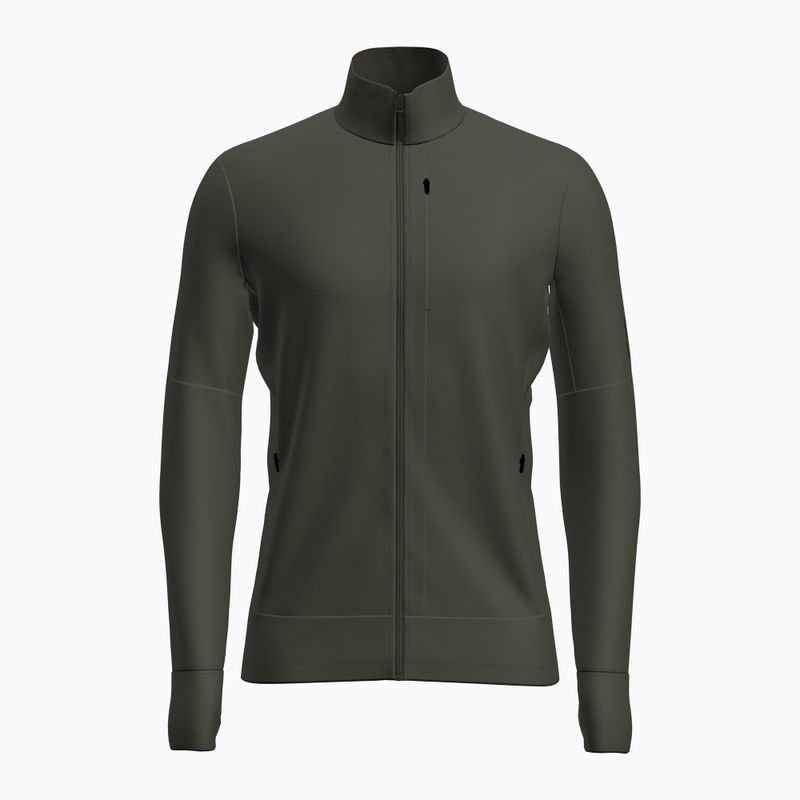 Bluza trekkingowa męska Icebreaker Merino 260 Quantum IV LS Zip dark loden