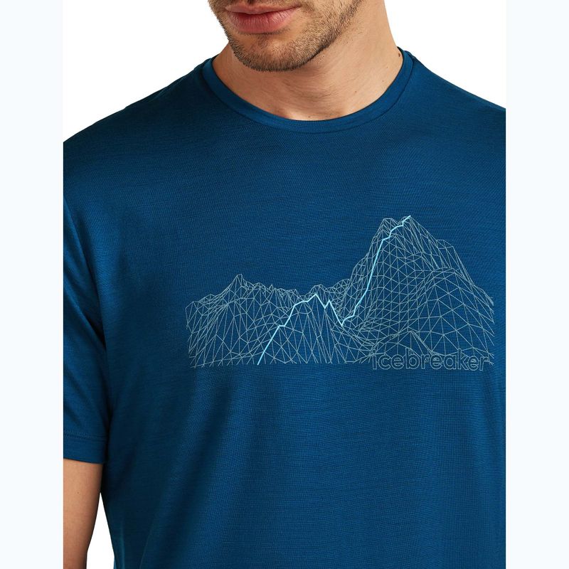 Koszulka męska icebreaker Merino 125 Cool-Lite Sphere Beta Tee atlantis 5