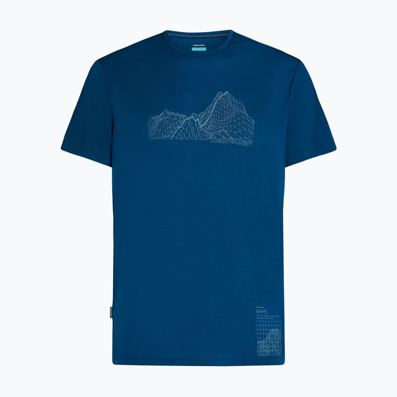 Koszulka męska icebreaker Merino 125 Cool-Lite Sphere Beta Tee atlantis 7